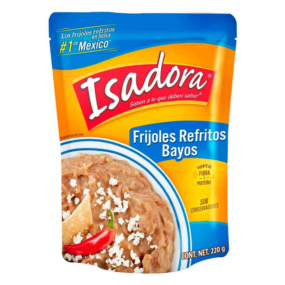 Isadora frijoles refritos bayos (pouch 220 g)