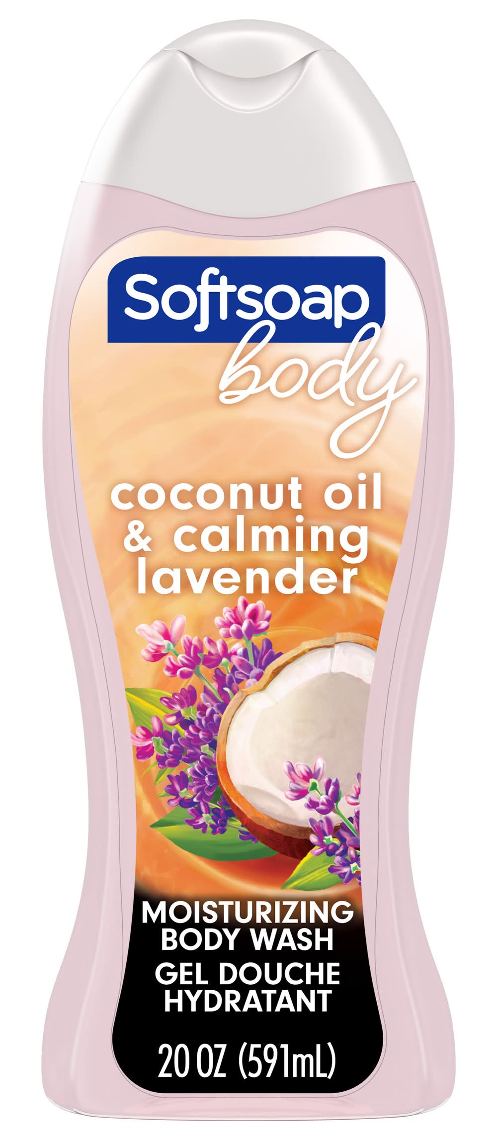 Softsoap Luminous Coconut Oil & Lavender Body Wash (20 fl oz)