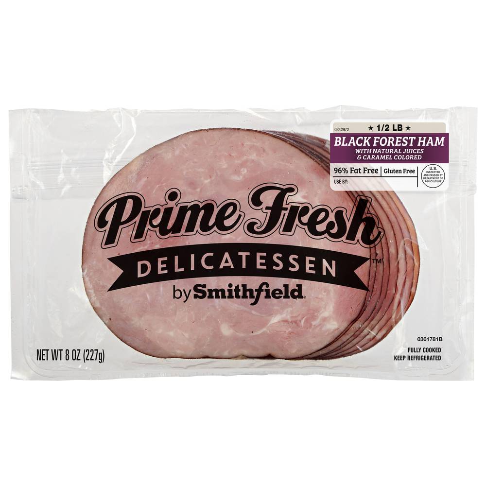 Smithfield Prime Fresh Delicatessen Black Forest Ham