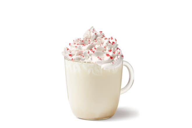 Candy Cane White Hot Chocolate