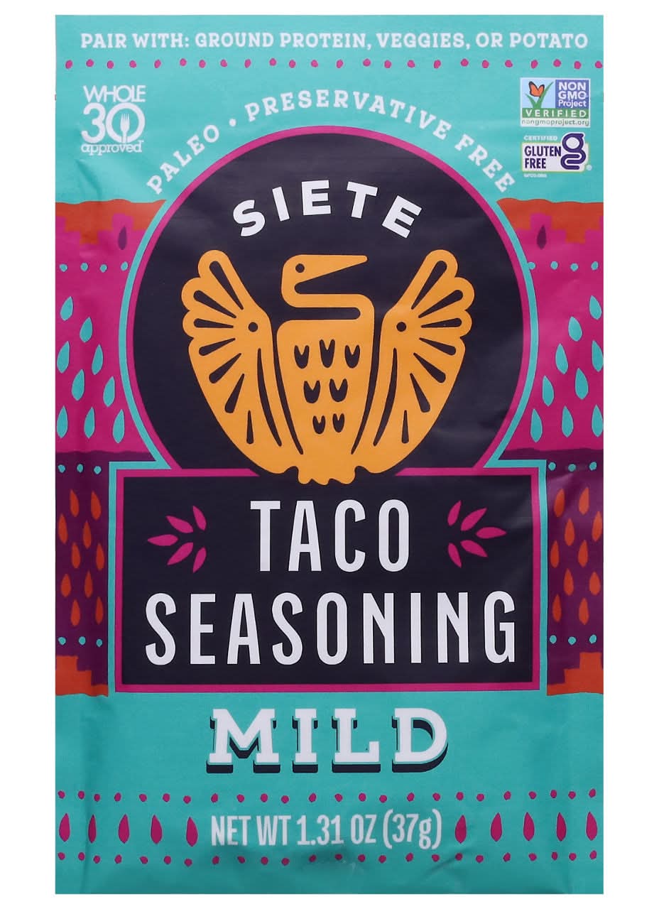 Siete Mild Taco Seasoning