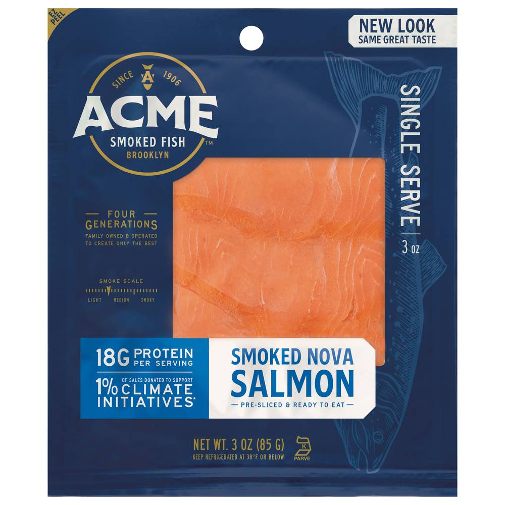 Acme Smoked Fish Sliced Smoked Nova (3 oz)