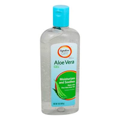 Signature Care Aloe Vera Gel Clear (16 oz)