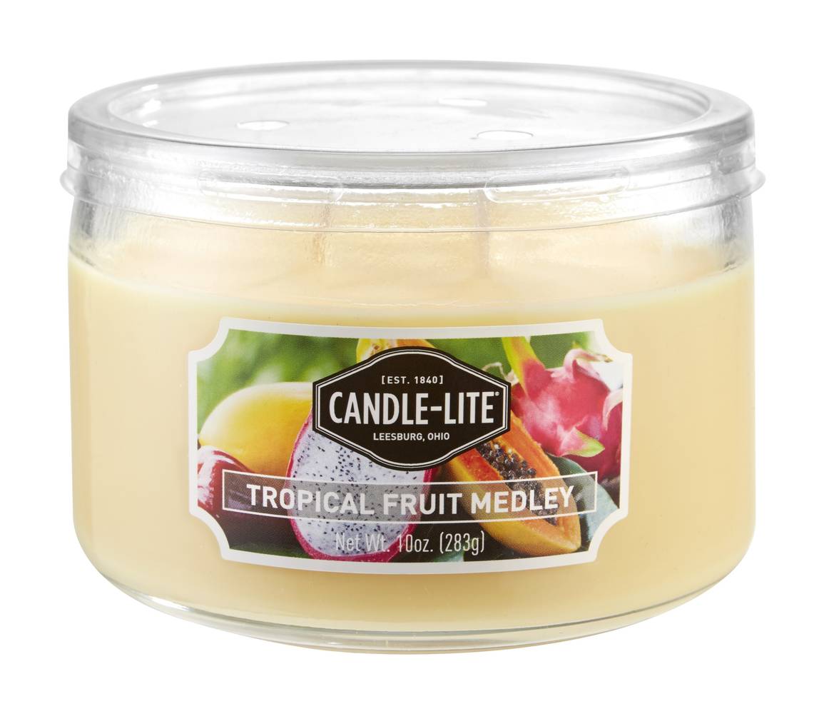 Candle-lite 3 Wick Jar Tropical Fruit Med (283.5 g)
