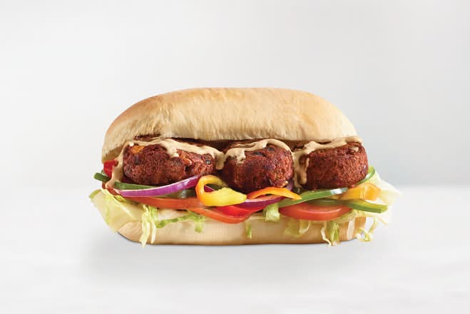 Small Tex-Mex Black Bean Sub Combo / Petit sandwich Tex-Mex aux haricots noirs