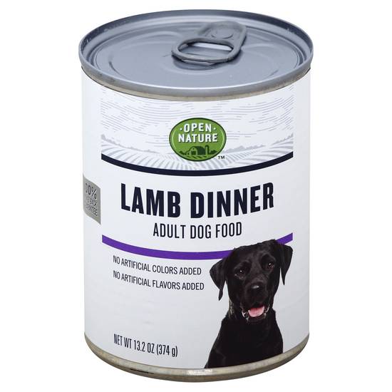 Open Nature Dog Food Lamb Dinner (13.2 oz)