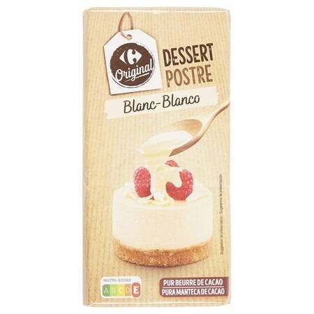 Carrefour Original - Dessert (blanc chocolat)