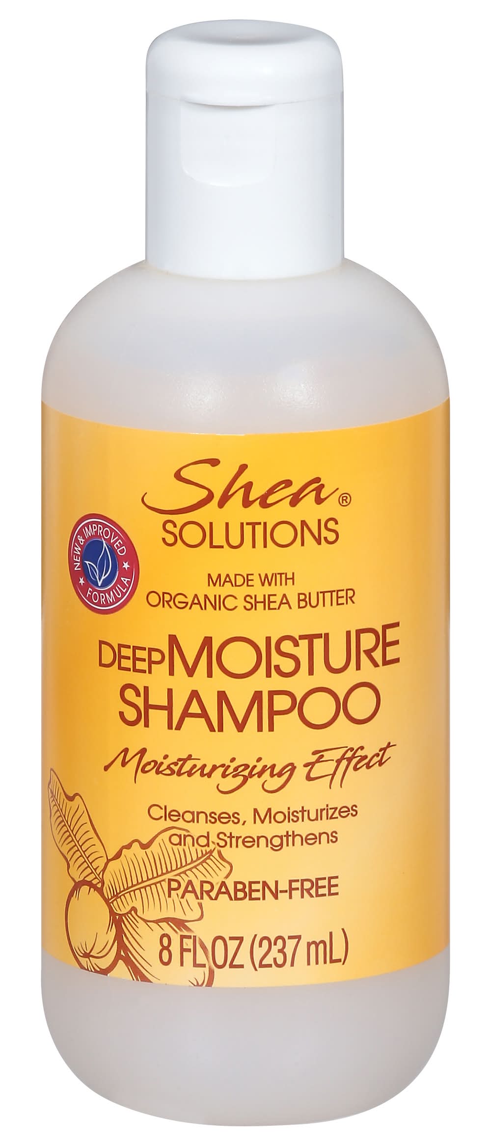 Shea Solutions Shea Butter Deep Moisture Shampoo (8 fl oz)