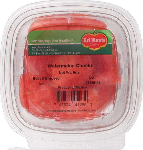 Del Monte Watermelon Chunks (6 oz)