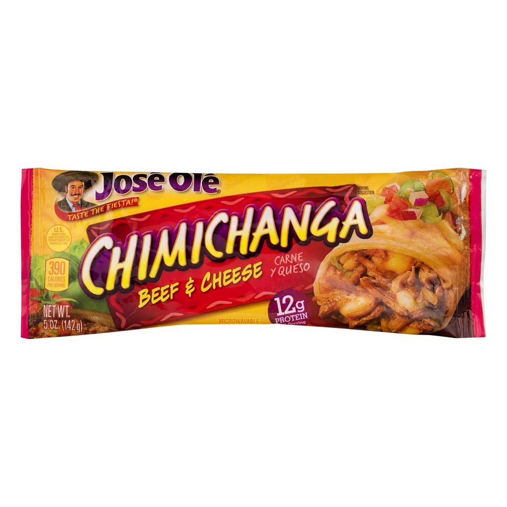 Jose Ole Beef & Cheese Chimichangas (5 oz)