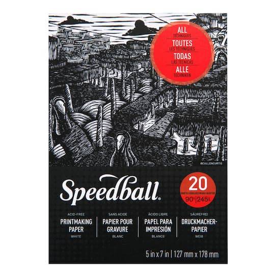 Speedball 5" X 7" Printmaking Paper Pad