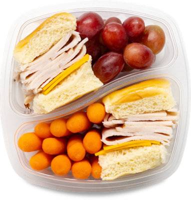 Readymeals Turkey & Cheese Slider With Carrots - Ready2Eat