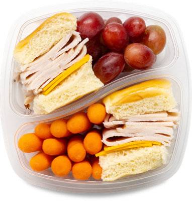 Readymeals Turkey & Cheese Slider With Carrots - Each