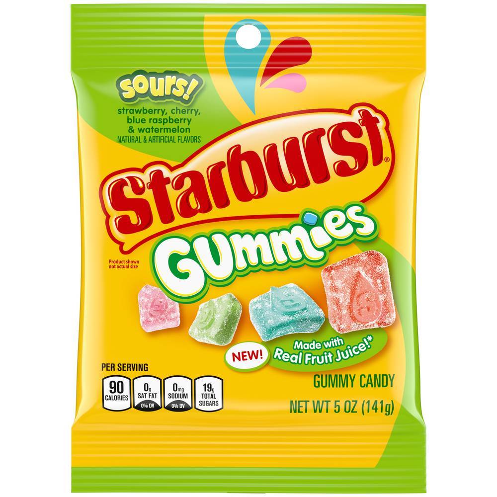 Starburst Gummies Sours Gummy Candy (assorted)