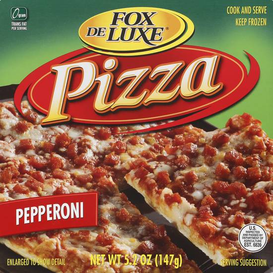 Fox De Luxe Pepperoni Pizza