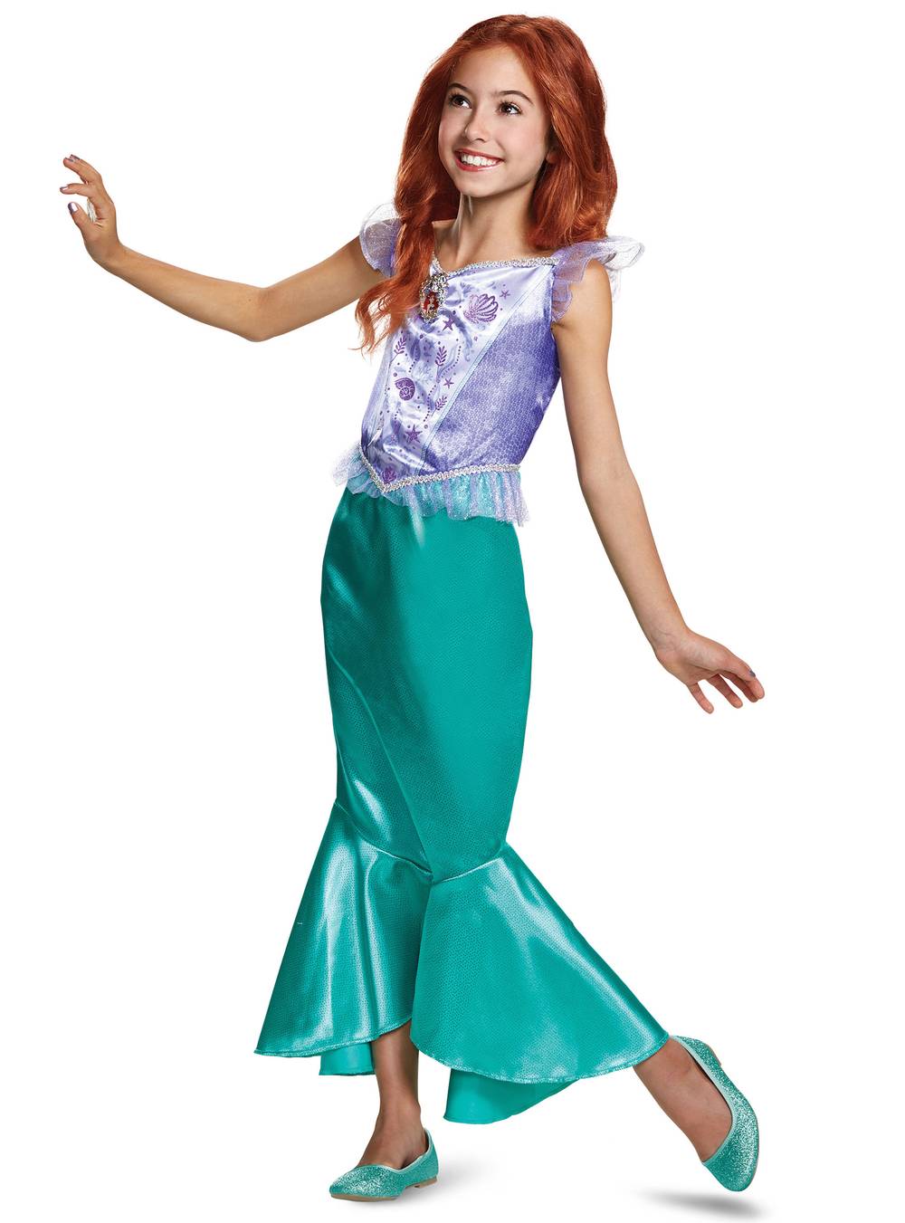Disney disfraz niña basic ariel talla s/p (4-6x) (4-6 años)