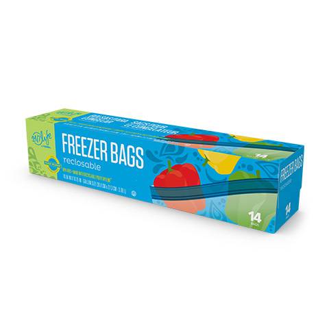 Tesco Tie Handle Freezer Bags Small 50'S - Tesco Groceries