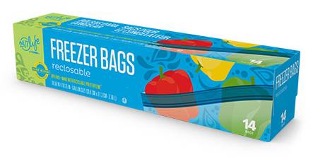 7-Select 24/7Life Freezer Bags