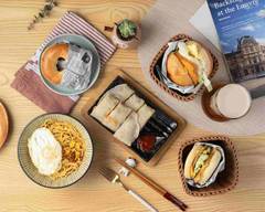 日沛早午餐 粉漿蛋餅 鐵板麵