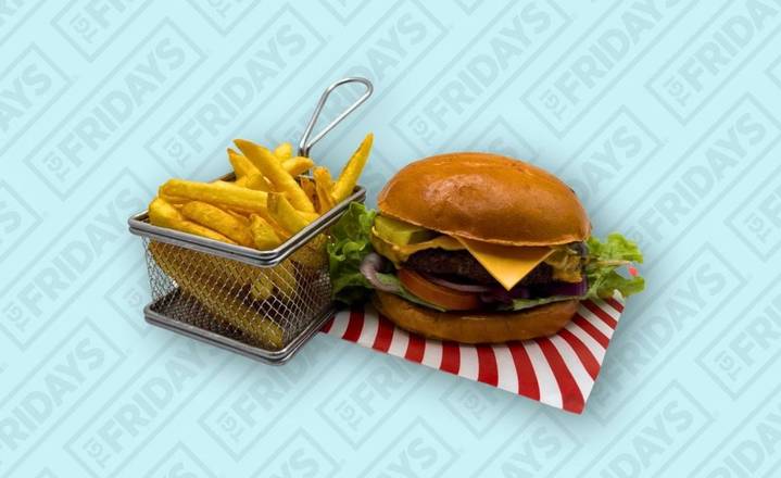 Fridays™️ Cheese Burger with Fries