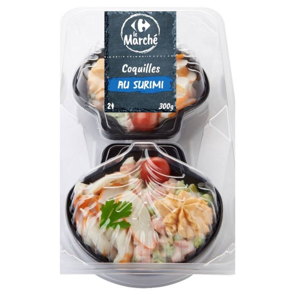 Carrefour Le Marché - Coquilles au surimi