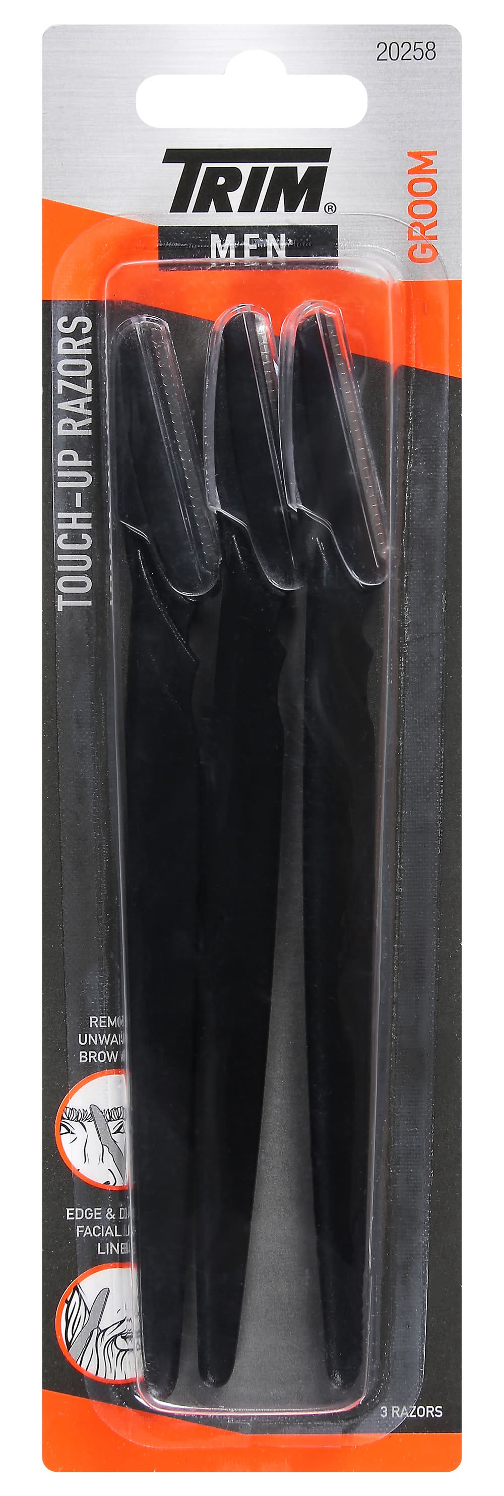 Trim Touch-Up Groom Men Razors (3 ct)