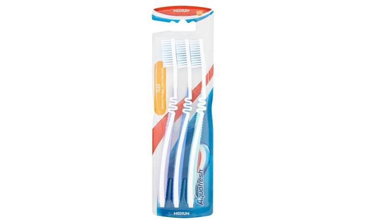 Aquafresh Flex Toothbrush Medium 3 pack (403301)