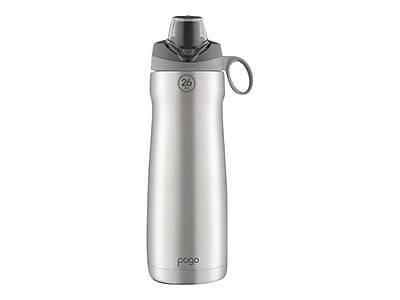 Pogo Gear Stainless Steel Vacuum Insulated Water Bottle, Gray