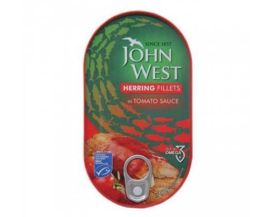 John West Herring Fillets In Tomato Sauce