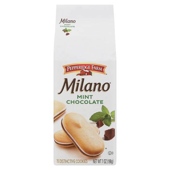 Pepperidge Farm Milano Mint Chocolate Distinctive Cookies (15 ct)