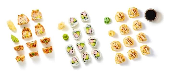 1 Classic Roll, 2 Specialty Rolls