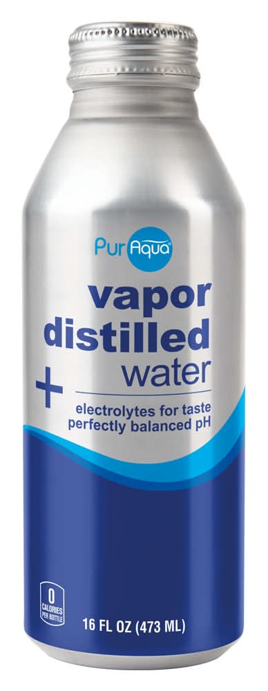 PurAqua Vapor Distilled Water (16 fl oz)