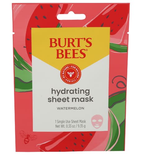 Burt's Bees Hydrating Sheet Mask With Watermelon