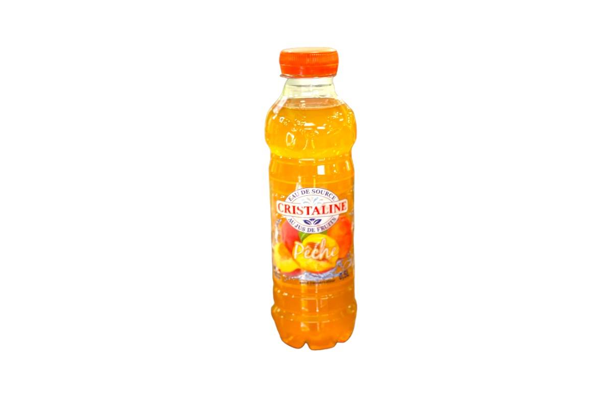 Cristaline pêche 50cl