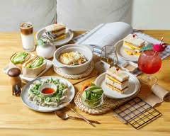 Kajiu咖久咖啡館 輕食 吐司 鬆餅