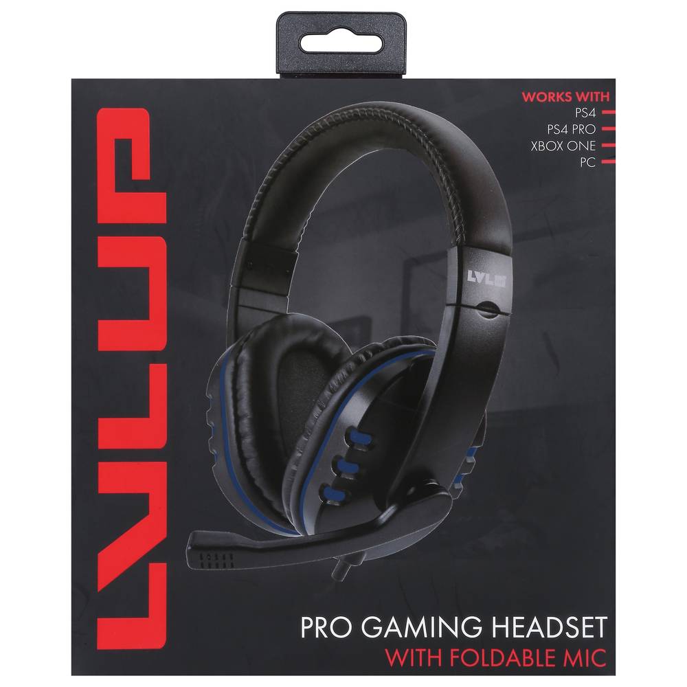 Lvlup Pro Gaming Headset With Foldable Mic