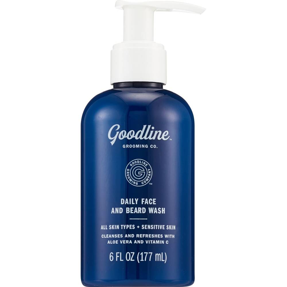 Goodline Grooming Co. Daily Face and Beard Wash, 6 OZ