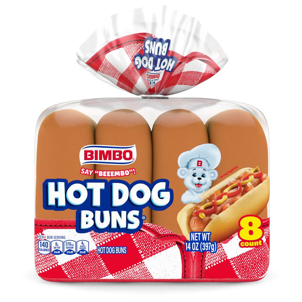 Bimbo Medias Noches Hot Dog Buns (14 oz)