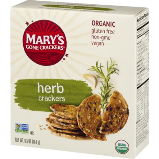 Mary's Gone Crackers Herb Crackers (184g)