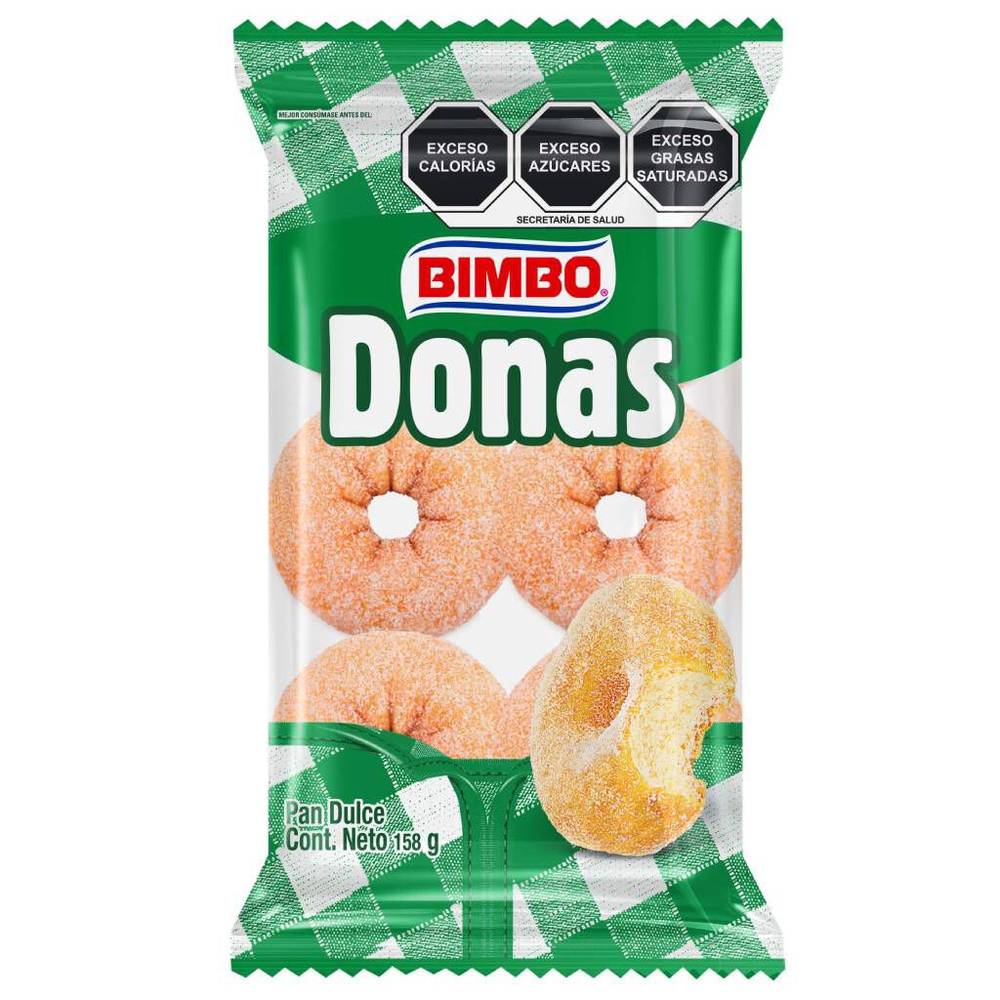 Bimbo · Donas azucaradas (157 g)