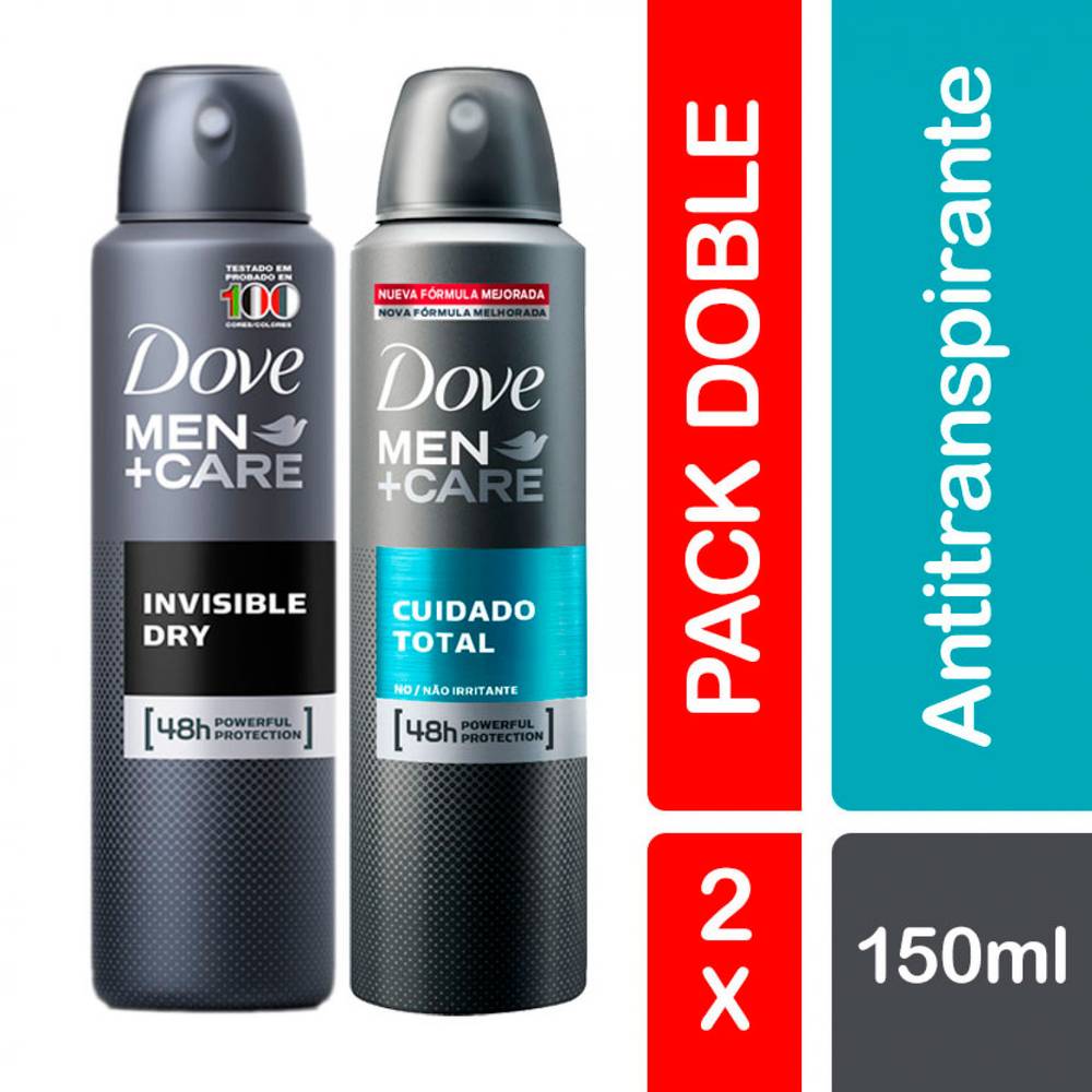Dove pack desodorante spray (2 x 150 ml)