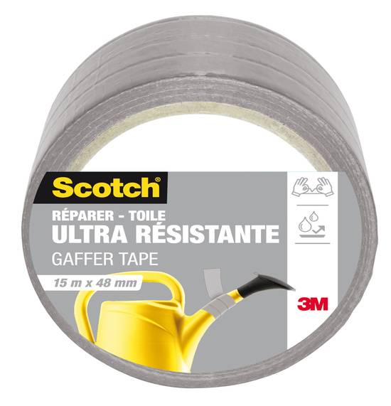 Scotch - Toile adhésive grise ultra resistante 15mx48mm