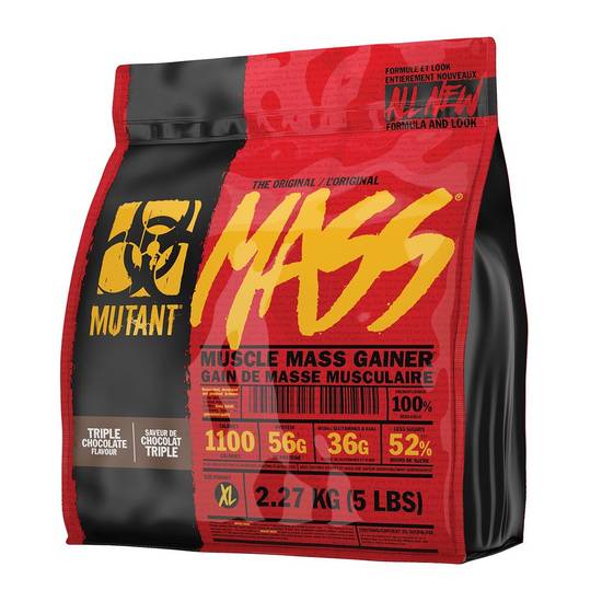Mutant Mass Triple Chocolate Muscle Mass Gainer Protein (2.27 kg)