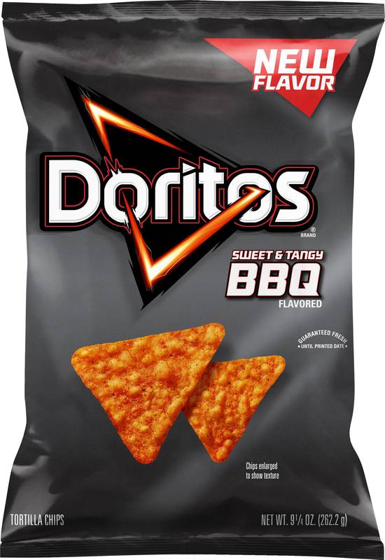 Doritos Ortilla Chips Sweet & Tangy Bbq Flavored