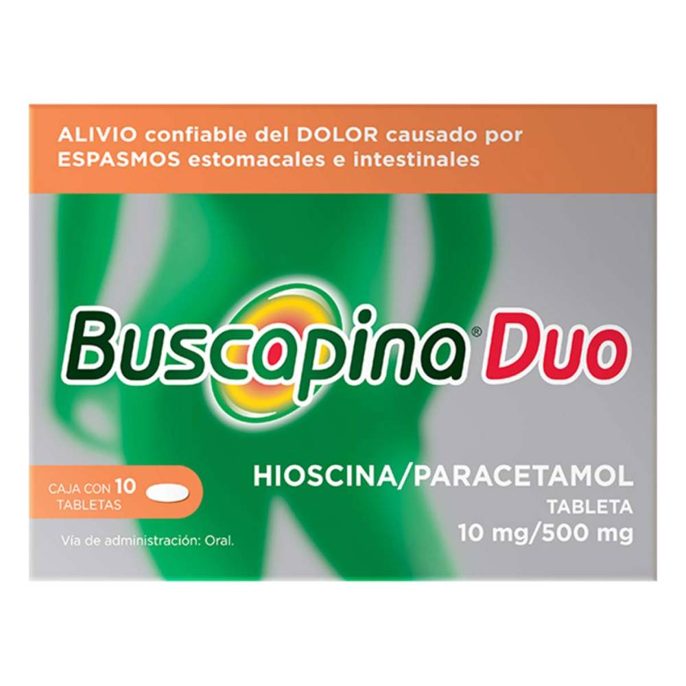 Buscapina · Antiespasmodico doble acción (208,39 g)