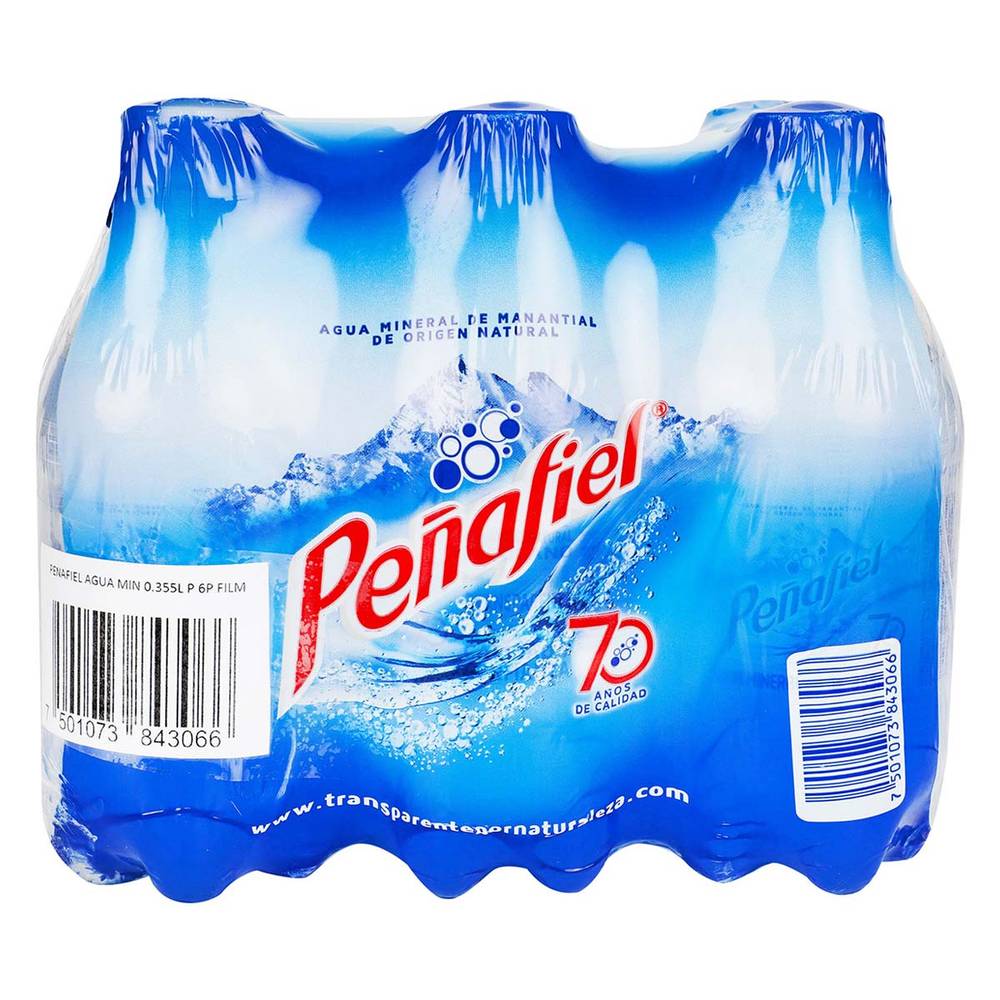 Peñafiel · Agua mineral de manantial (6 x 355 ml)
