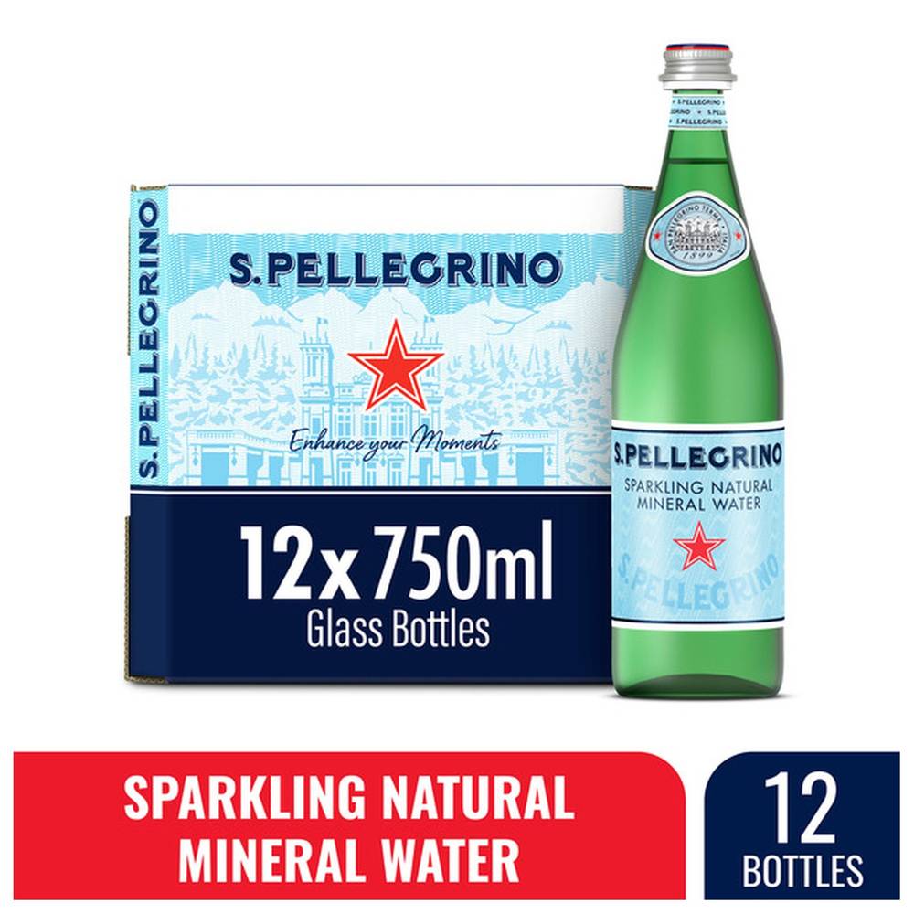 San Pell 12/750Ml Glass