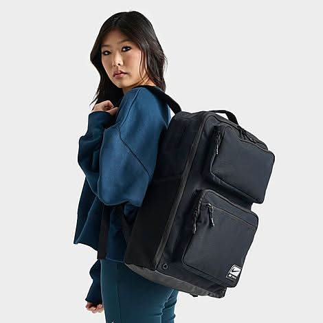 nike 25l backpack Unisex Heritage (25L), Black/Black/White, MISC The ultimate backpack for the modern commuter Heritage Rucksack Nike Heritage Sack