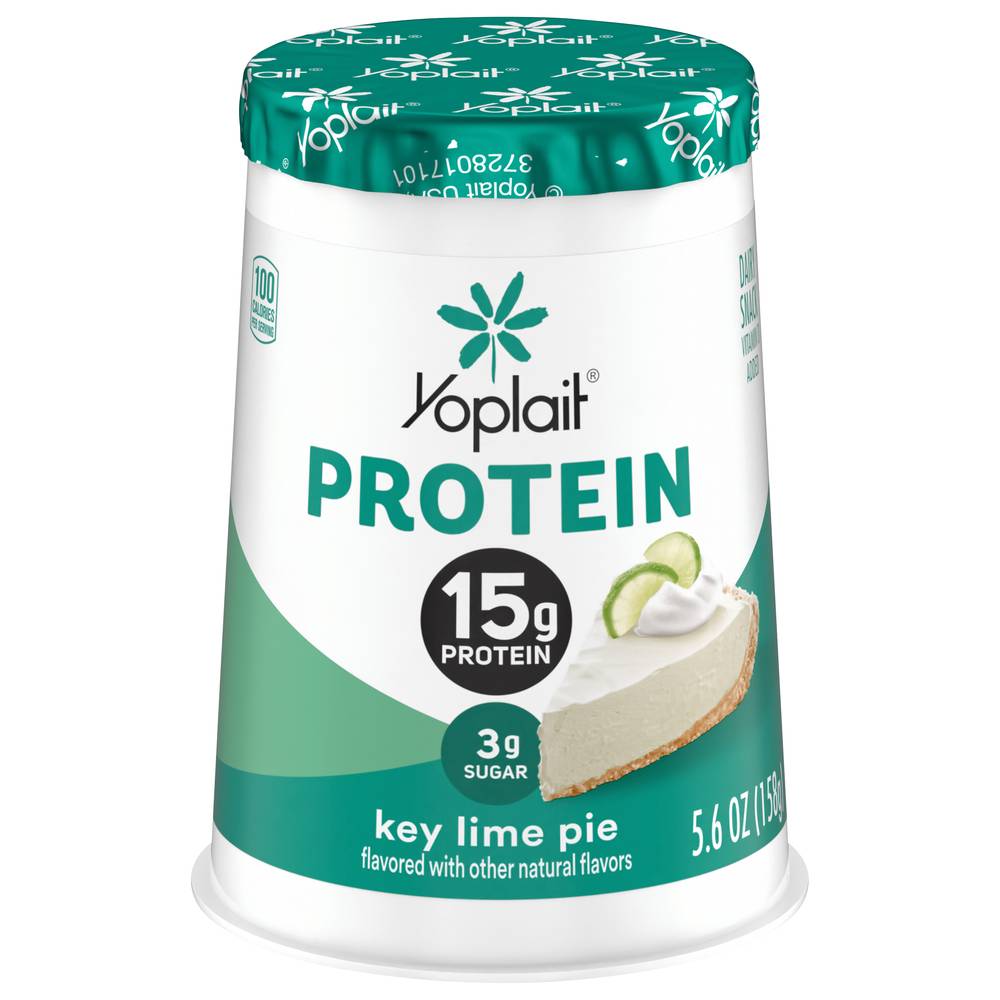 Yoplait Protein Cultured Cup Yogurt, Lime Pie (5.6 oz)