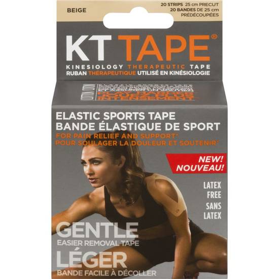 Kt Tape Pro Kinesiology Therapeutic Tape Gentle Beige (20 ea)